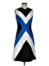 Escada Argyle Blue Cocktail Dress Size EU 34 / US 4 - photo 1