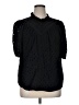 BTFBM 100% Cotton Black Short Sleeve Blouse Size XL - photo 1