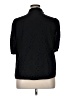 BTFBM 100% Cotton Black Short Sleeve Blouse Size XL - photo 2