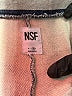 NSF 100% Cotton Stripes Gray Casual Pants Size M - photo 4
