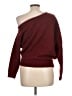 Unbranded Burgundy Pullover Sweater Size L - photo 2