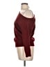 Unbranded Burgundy Pullover Sweater Size L - photo 5