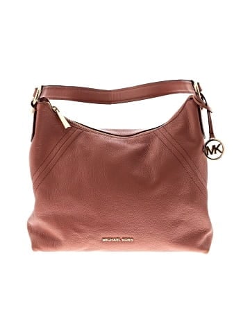 MICHAEL Michael Kors Leather Shoulder Bag (view 1)