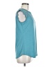 MIHOLL Teal Sleeveless T-Shirt Size M - photo 4