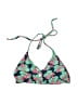 Assorted Brands Floral Green Swimsuit Top Size M - photo 1