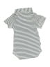 Garb 100% Polyester Stripes White Short Sleeve Onesie 0-3 MO / 3 MO - photo 2