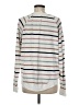 Mia + Tess Stripes White Pullover Sweater Size M - photo 2