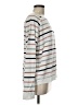 Mia + Tess Stripes White Pullover Sweater Size M - photo 4