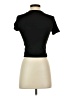 Shein Black Short Sleeve Turtleneck Size XS - photo 2