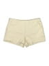 Express Solid Ivory Khaki Shorts Size 14 - photo 1