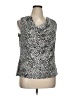 Charter Club Silver Sleeveless Blouse Size 0X - photo 1