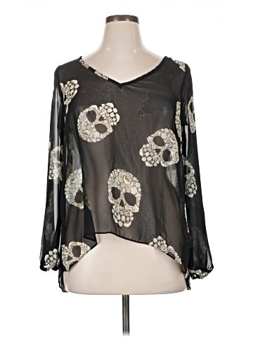 Love Culture 3/4 Sleeve Blouse (view 1)