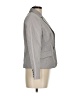 Petite Sophisticate 100% Polyester Houndstooth Gray Blazer Size 6 - photo 4