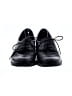 GEOX 100% Leather Solid Black Flats Size EU 40 - photo 2