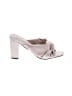 Shu Shop Ivory Tan Sandals Size 7 1/2 - photo 1