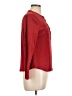 Chaps 100% Cotton Red Long Sleeve Henley Size L - photo 4