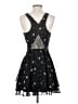 BCBGeneration 100% Polyester Hearts Black Cocktail Dress Size 4 - photo 2