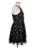 BCBGeneration 100% Polyester Hearts Black Cocktail Dress Size 4 - photo 4