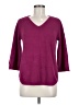 Chico's Purple Pullover Sweater Size Med (1) - photo 1