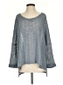Hailey & Co. Metallic Blue Pullover Sweater Size S - photo 1