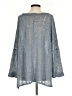 Hailey & Co. Metallic Blue Pullover Sweater Size S - photo 2