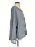 Hailey & Co. Metallic Blue Pullover Sweater Size S - photo 4