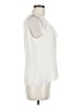St. John 100% Silk Ivory Sleeveless Silk Top Size M - photo 4