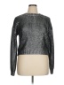 Madden Girl 100% Acrylic Metallic Silver Pullover Sweater Size XL - photo 1