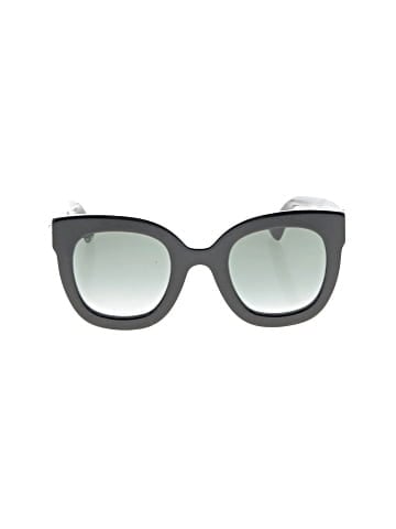 Gucci Acetate Crystal Star Round Frame Sunglasses (view 2)