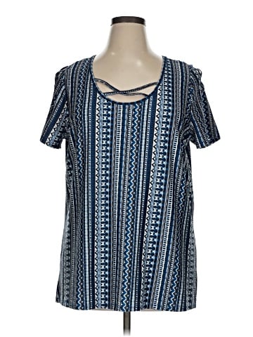 Robert Louis Short Sleeve Blouse (view 1)