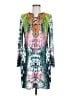 Hale Bob Print Green Casual Dress Size M - photo 1