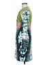 Hale Bob Print Green Casual Dress Size M - photo 5