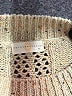 Chrysantheme 100% Polyester Tan Pullover Sweater Size M - photo 7