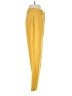 WAYF Solid Yellow Casual Pants Size S - photo 4