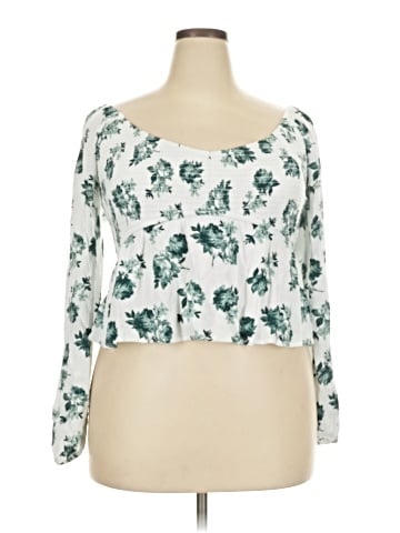 Hollister 3/4 Sleeve Blouse (view 1)