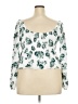 Hollister White 3/4 Sleeve Blouse Size XXL - photo 2