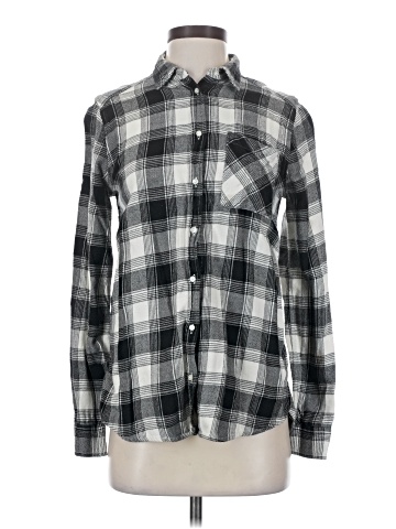 Express Long Sleeve Button-Down Shirt (view 1)