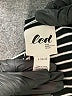 LED Luxe Essentials Denim Black 3/4 Sleeve Top Size L - photo 6
