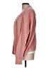 Roxy Solid Pink Cardigan Size L - photo 5