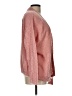 Roxy Solid Pink Cardigan Size L - photo 4