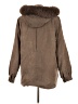 St. John's Bay 100% Polyester Brown Coat Size M - photo 2