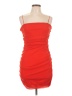 Shein 100% Polyester Red Cocktail Dress Size L - photo 1