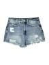YMI 100% Cotton Blue Denim Shorts Size 29 waist - photo 1
