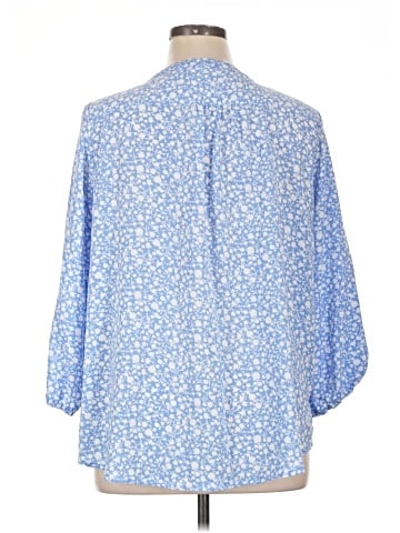 Monday Fun 3/4 Sleeve Blouse (view 2)