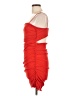 Shein 100% Polyester Red Cocktail Dress Size L - photo 5