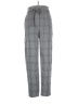 MNG Suit Plaid Gray Casual Pants Size 4 - photo 1