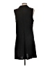 DKNY 100% Polyester Solid Black Casual Dress Size L - photo 2