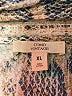 Como Vintage 100% Rayon Paisley Silver Long Sleeve Blouse Size XL - photo 7