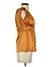 BCBGMAXAZRIA Orange Gold Sleeveless Blouse Size XS - photo 4