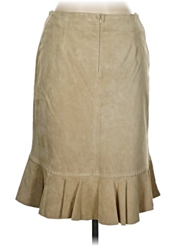 Ann Taylor LOFT Leather Skirt (view 2)